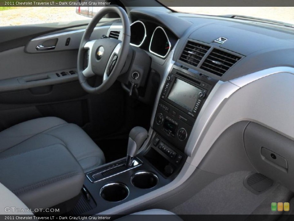 Dark Gray/Light Gray Interior Dashboard for the 2011 Chevrolet Traverse LT #40157277