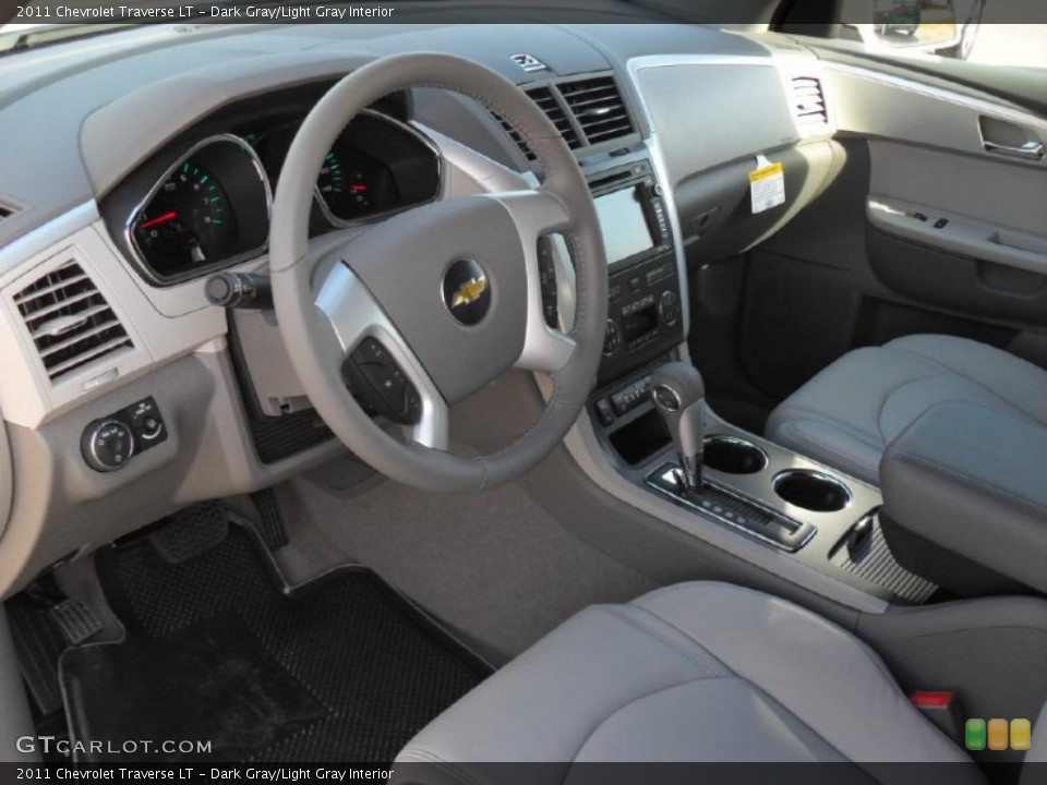Dark Gray/Light Gray Interior Prime Interior for the 2011 Chevrolet Traverse LT #40157357