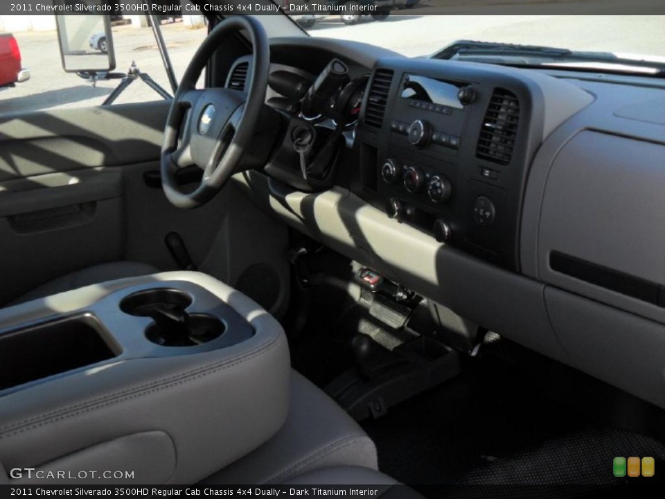 Dark Titanium Interior Dashboard for the 2011 Chevrolet Silverado 3500HD Regular Cab Chassis 4x4 Dually #40157629