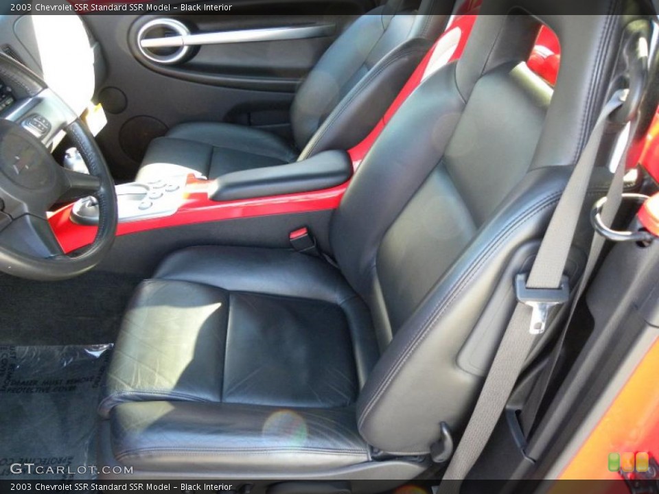 Black Interior Photo for the 2003 Chevrolet SSR  #40160677