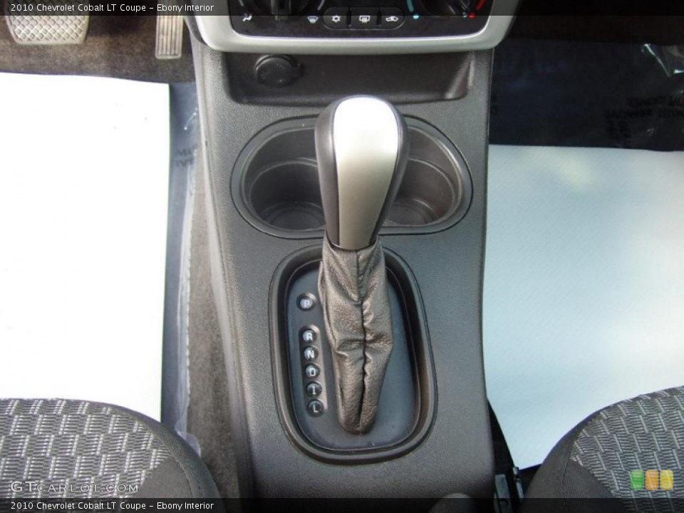 Ebony Interior Transmission for the 2010 Chevrolet Cobalt LT Coupe #40161189