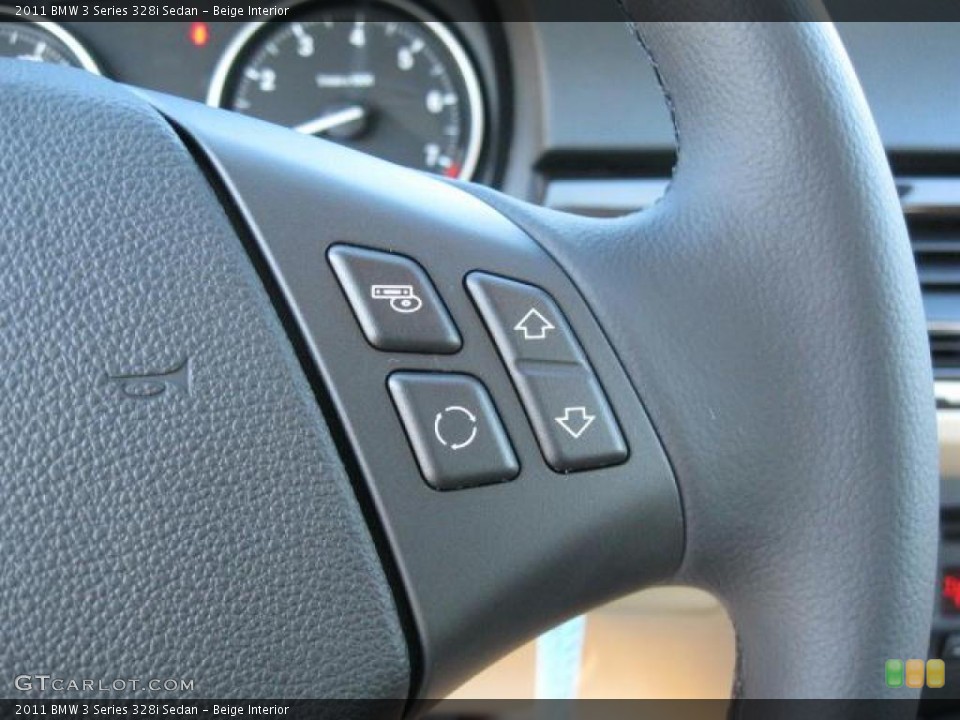 Beige Interior Controls for the 2011 BMW 3 Series 328i Sedan #40165173