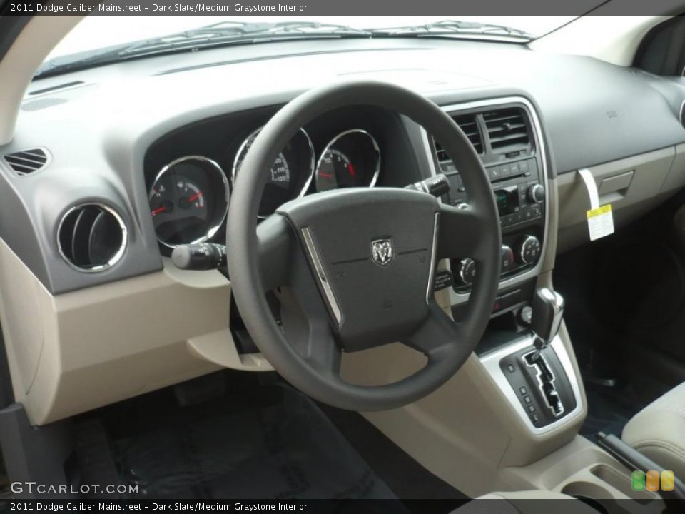 Dark Slate/Medium Graystone Interior Dashboard for the 2011 Dodge Caliber Mainstreet #40165405