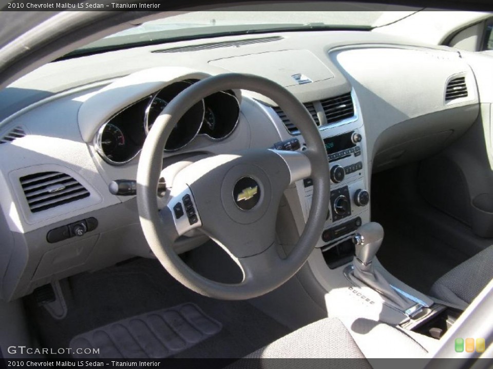 Titanium Interior Prime Interior for the 2010 Chevrolet Malibu LS Sedan #40166585