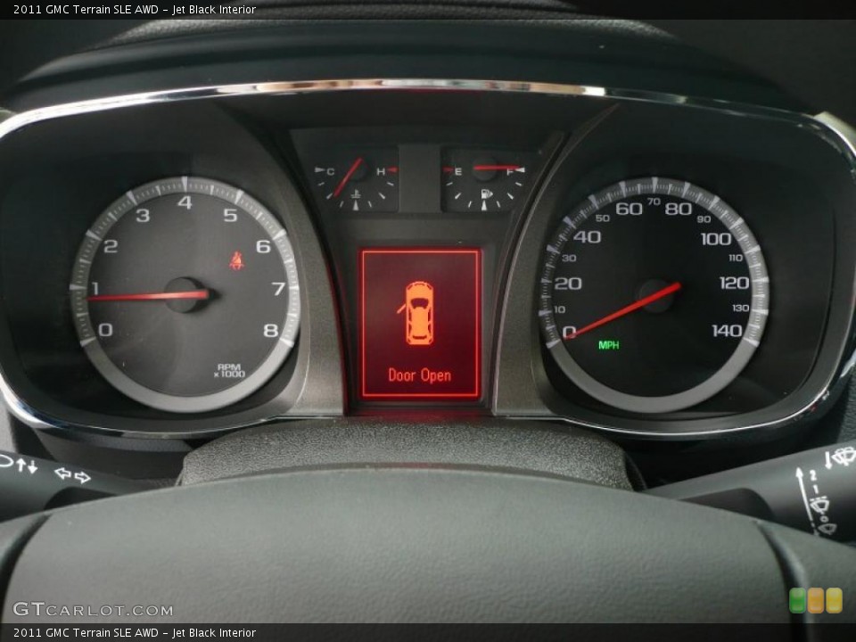 Jet Black Interior Gauges for the 2011 GMC Terrain SLE AWD #40167149