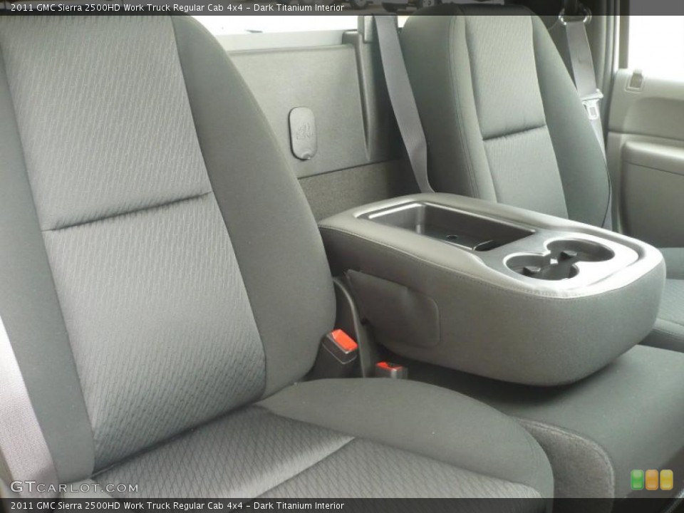Dark Titanium Interior Photo for the 2011 GMC Sierra 2500HD Work Truck Regular Cab 4x4 #40167569