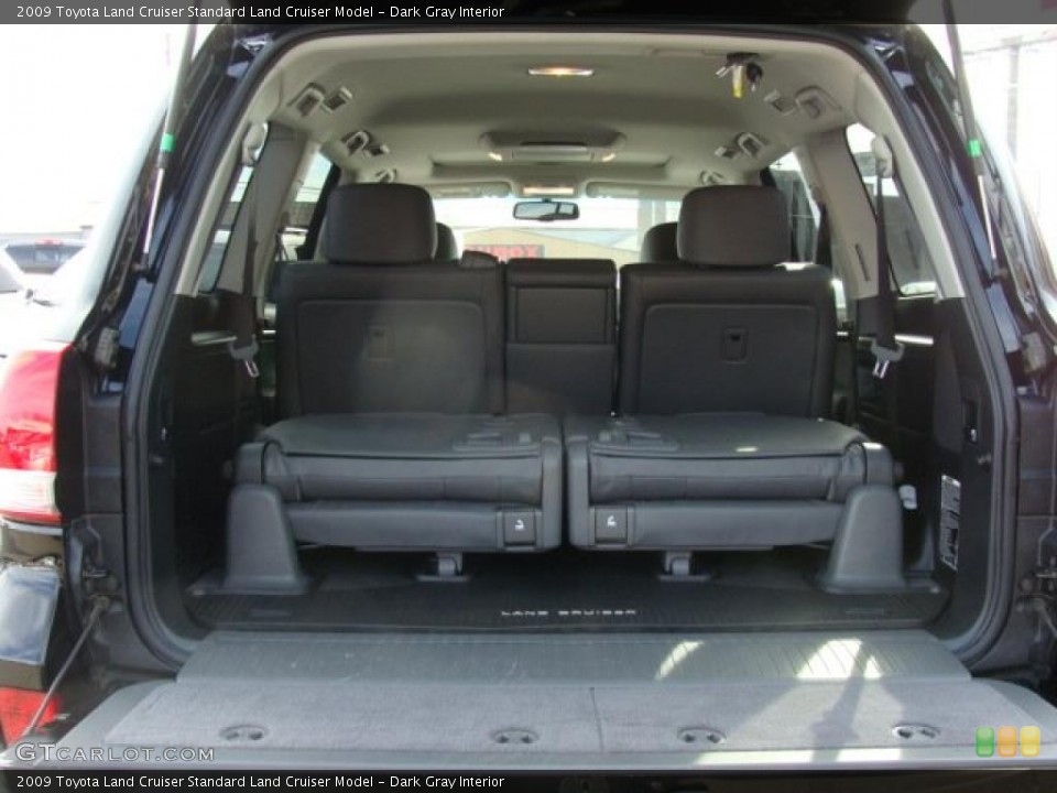 Dark Gray 2009 Toyota Land Cruiser Interiors