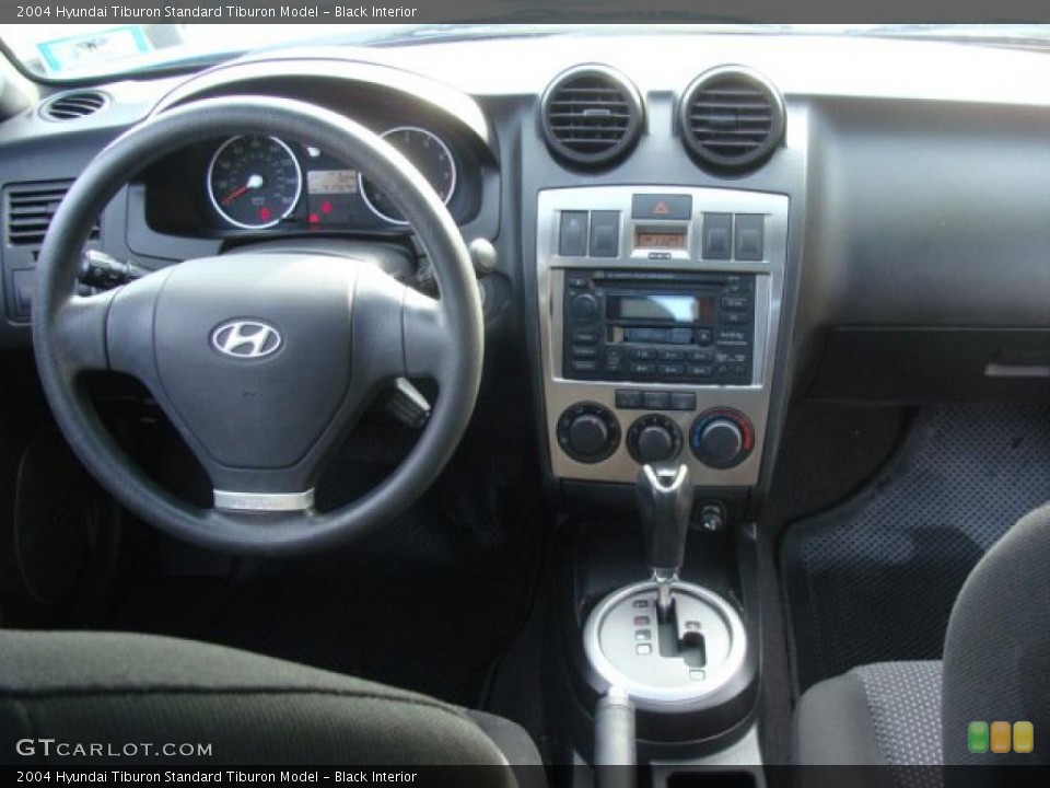 Black Interior Dashboard for the 2004 Hyundai Tiburon  #40169165