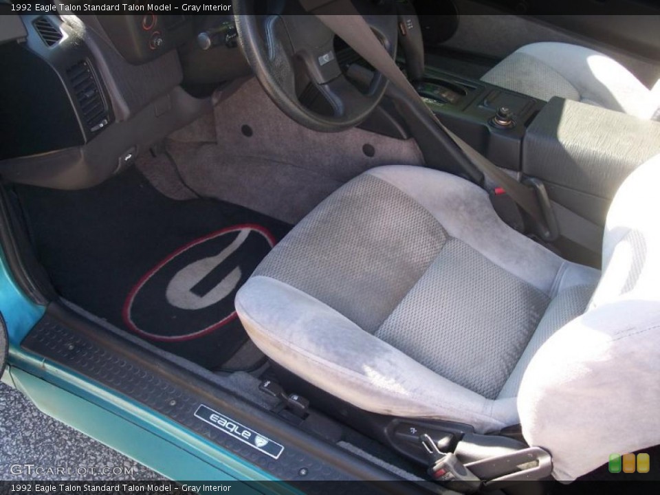 Gray Interior Photo for the 1992 Eagle Talon  #40171481