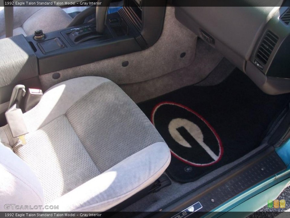Gray Interior Photo for the 1992 Eagle Talon  #40171497