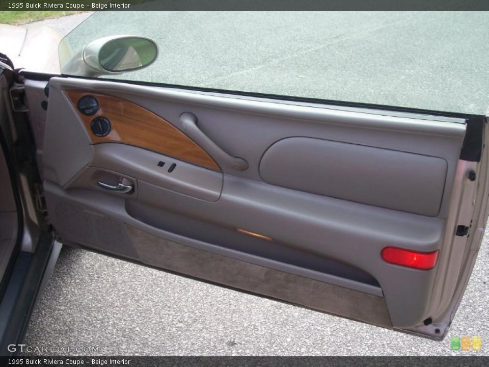 Beige Interior Door Panel for the 1995 Buick Riviera Coupe #40173161