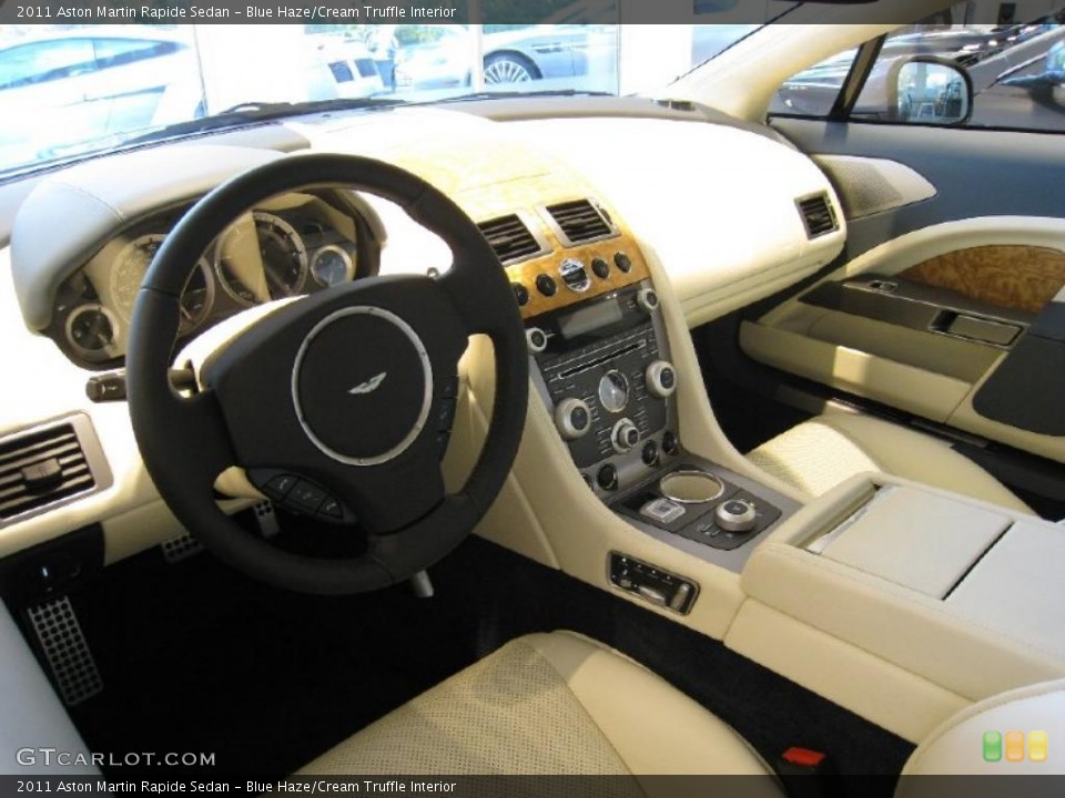 Blue Haze/Cream Truffle 2011 Aston Martin Rapide Interiors