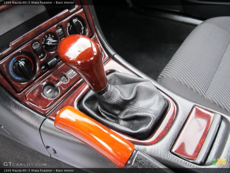 Black Interior Transmission for the 1999 Mazda MX-5 Miata Roadster #40175017