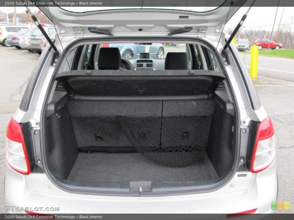 Black Interior Trunk for the 2009 Suzuki SX4 Crossover Technology #40175773