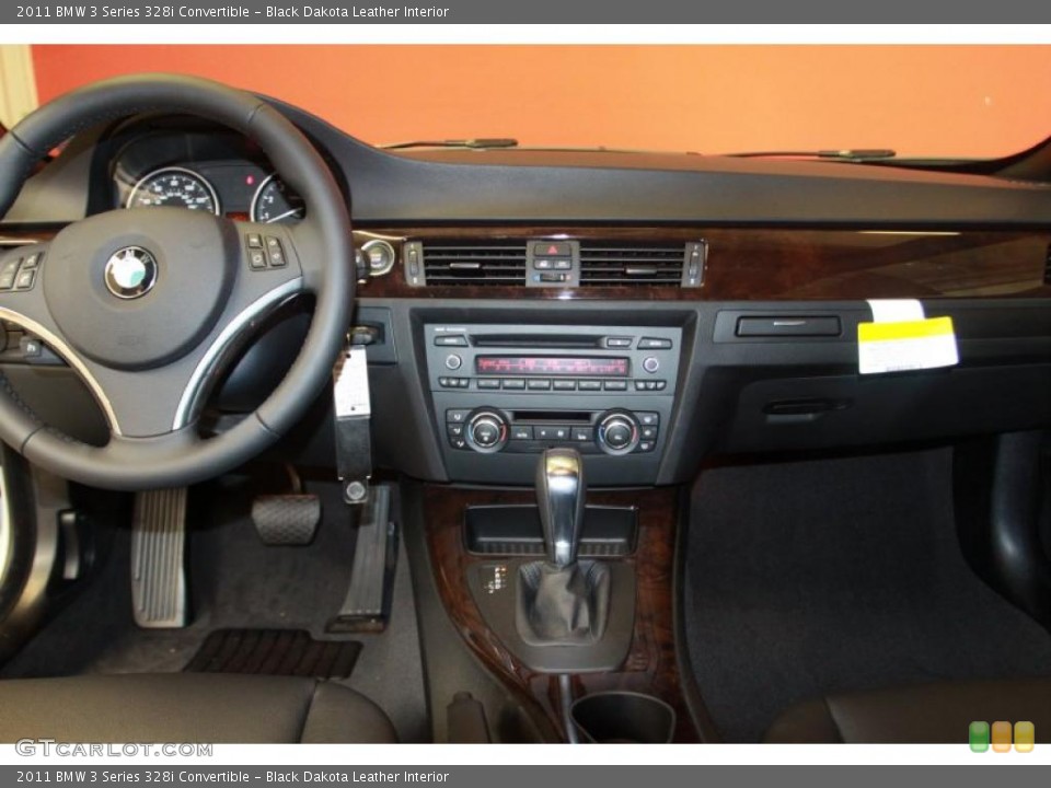 Black Dakota Leather Interior Prime Interior for the 2011 BMW 3 Series 328i Convertible #40177285
