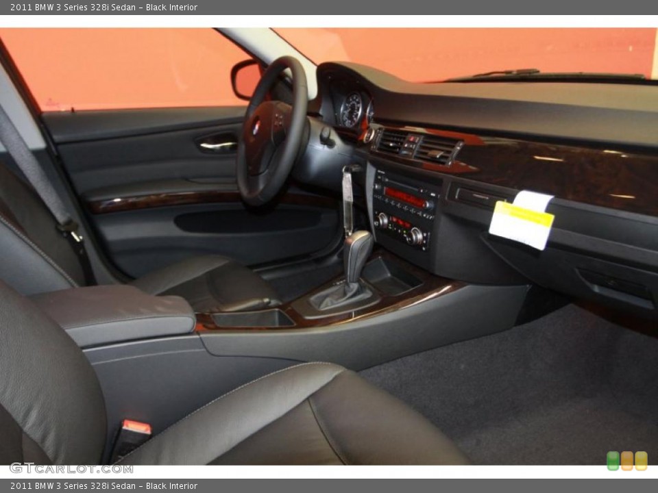 Black Interior Dashboard for the 2011 BMW 3 Series 328i Sedan #40177793