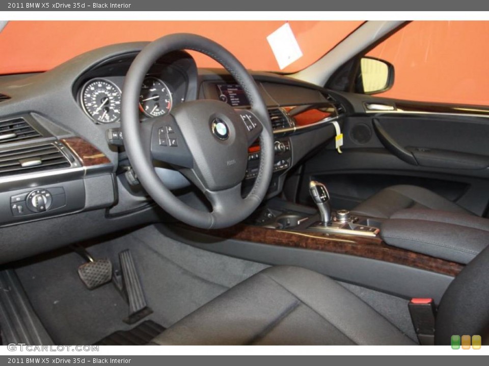 Black Interior Prime Interior for the 2011 BMW X5 xDrive 35d #40178241