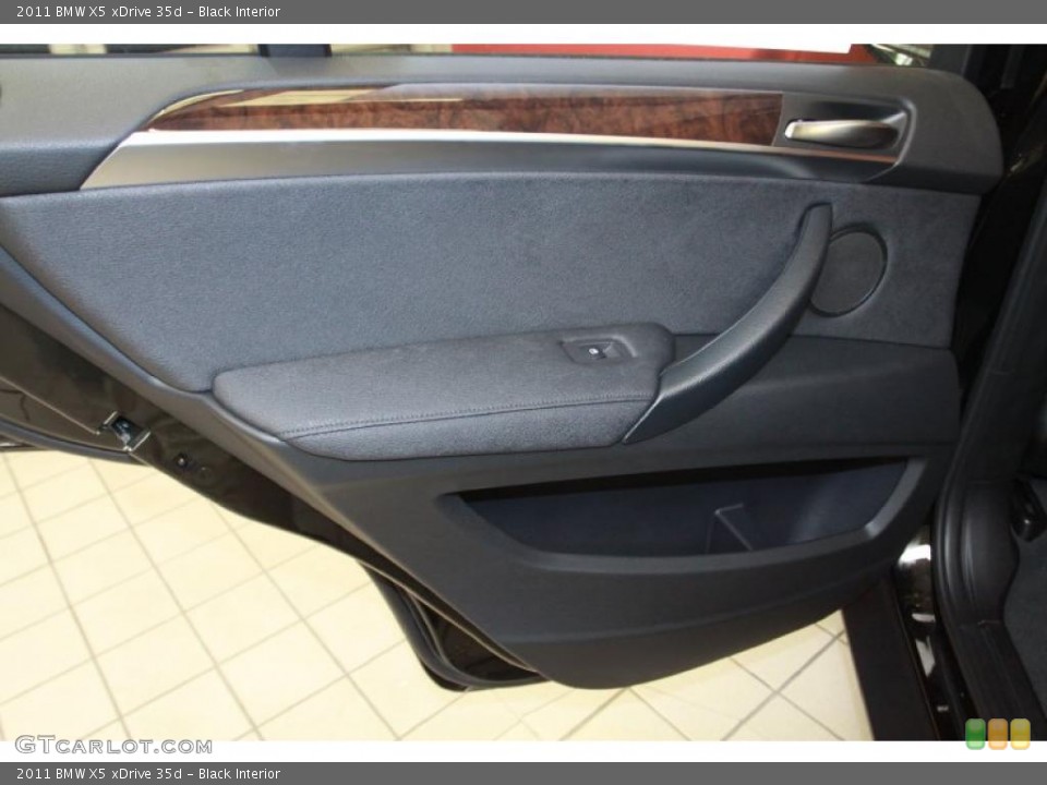 Black Interior Door Panel for the 2011 BMW X5 xDrive 35d #40178486