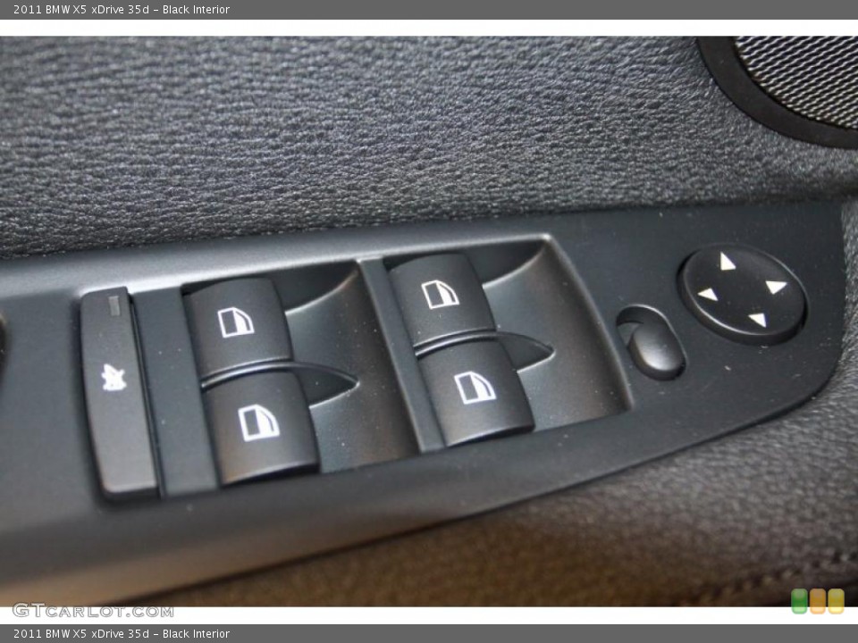 Black Interior Controls for the 2011 BMW X5 xDrive 35d #40178634