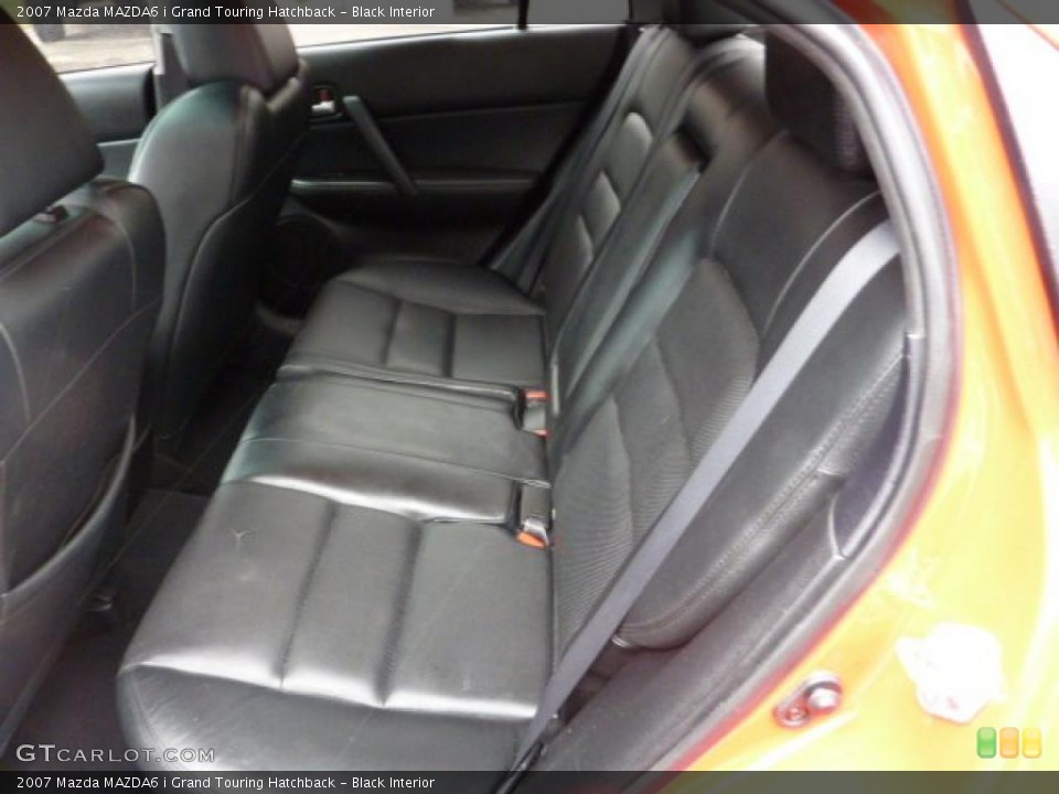 Black Interior Photo for the 2007 Mazda MAZDA6 i Grand Touring Hatchback #40178674