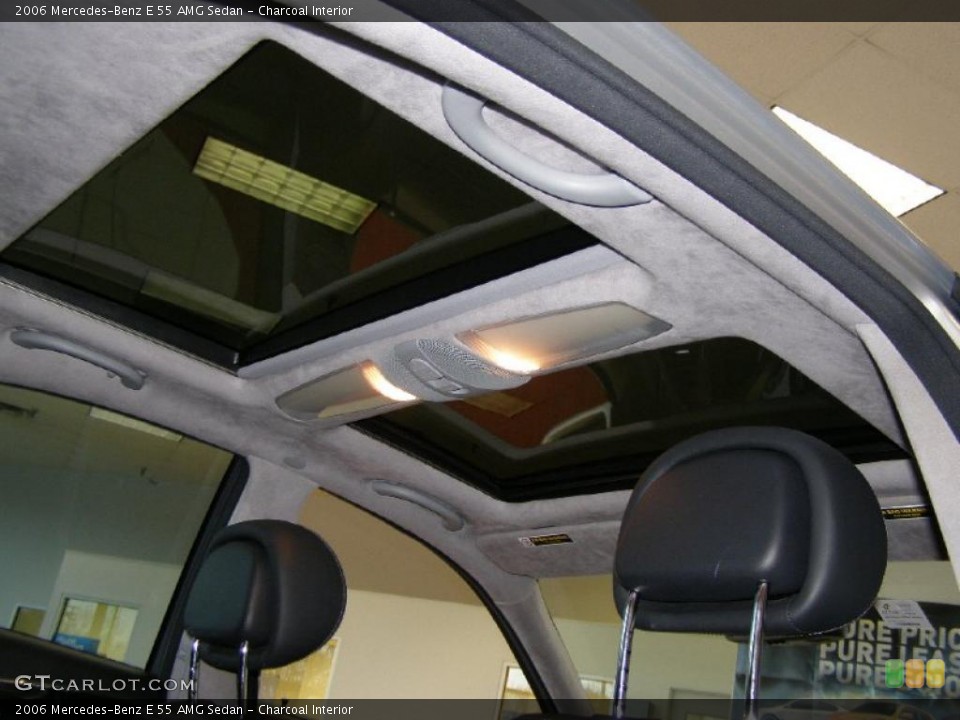 Charcoal Interior Sunroof for the 2006 Mercedes-Benz E 55 AMG Sedan #40180026