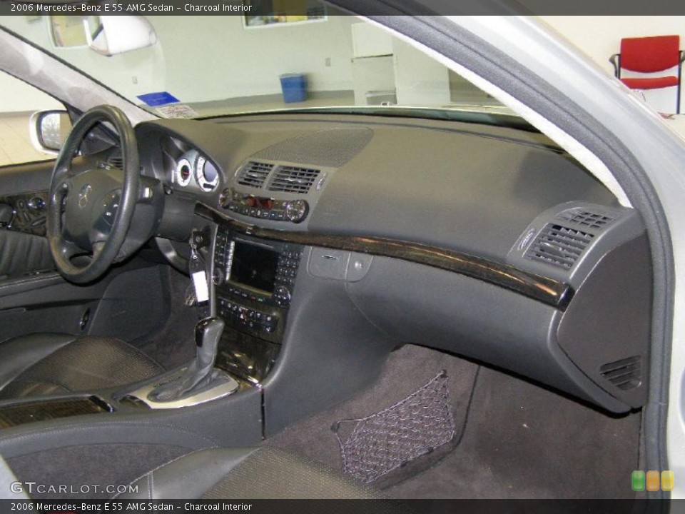 Charcoal Interior Dashboard for the 2006 Mercedes-Benz E 55 AMG Sedan #40180058