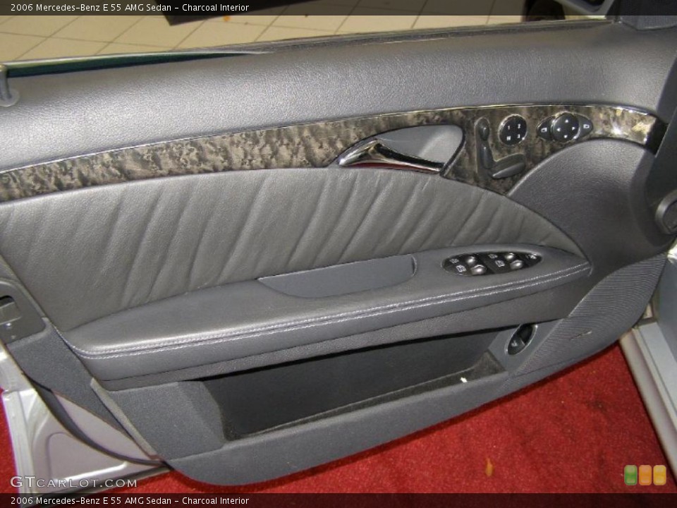 Charcoal Interior Door Panel for the 2006 Mercedes-Benz E 55 AMG Sedan #40180104