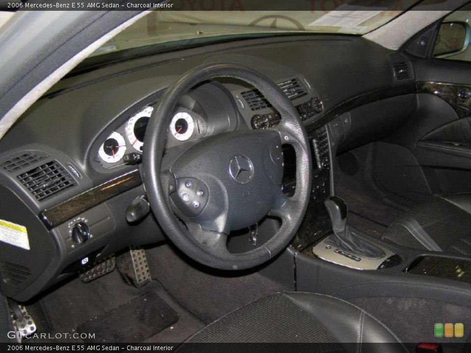 Charcoal Interior Prime Interior for the 2006 Mercedes-Benz E 55 AMG Sedan #40180118