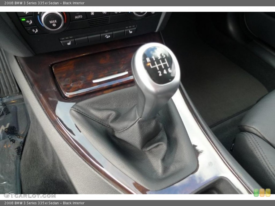 Black Interior Transmission for the 2008 BMW 3 Series 335xi Sedan #40182862