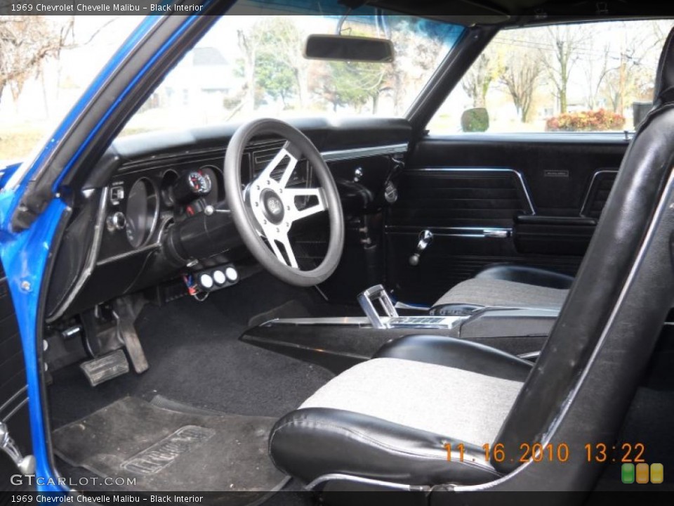 Black Interior Photo for the 1969 Chevrolet Chevelle Malibu #40184390