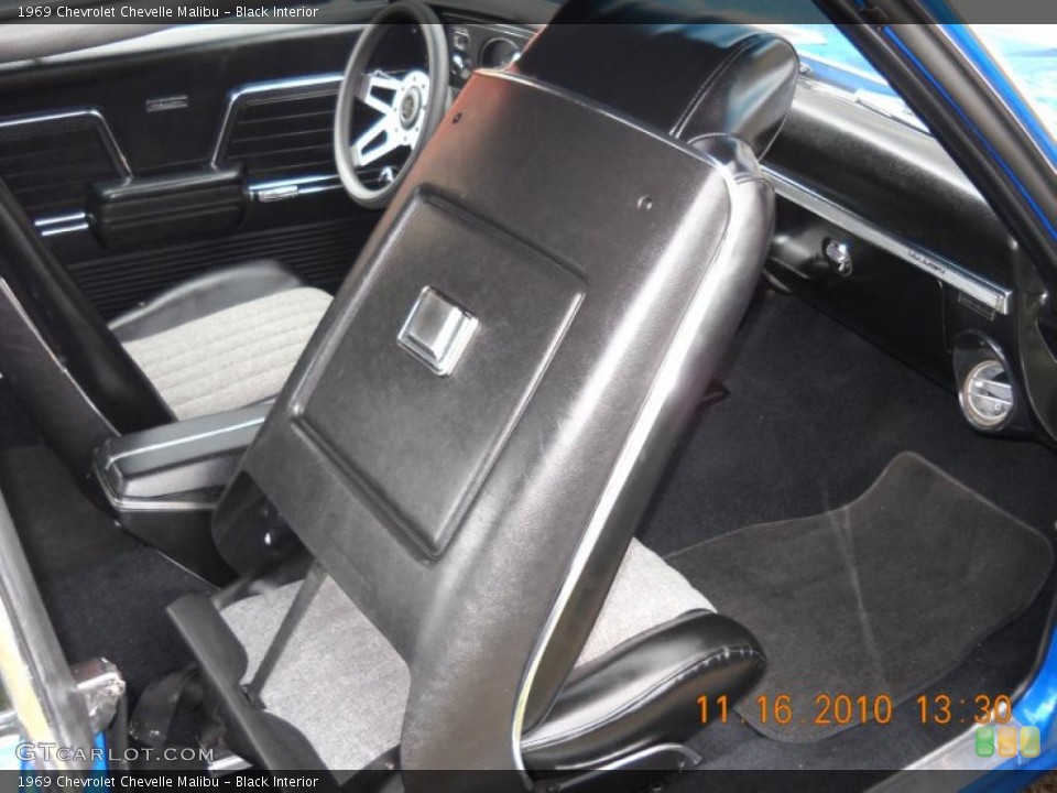 Black Interior Photo for the 1969 Chevrolet Chevelle Malibu #40184894
