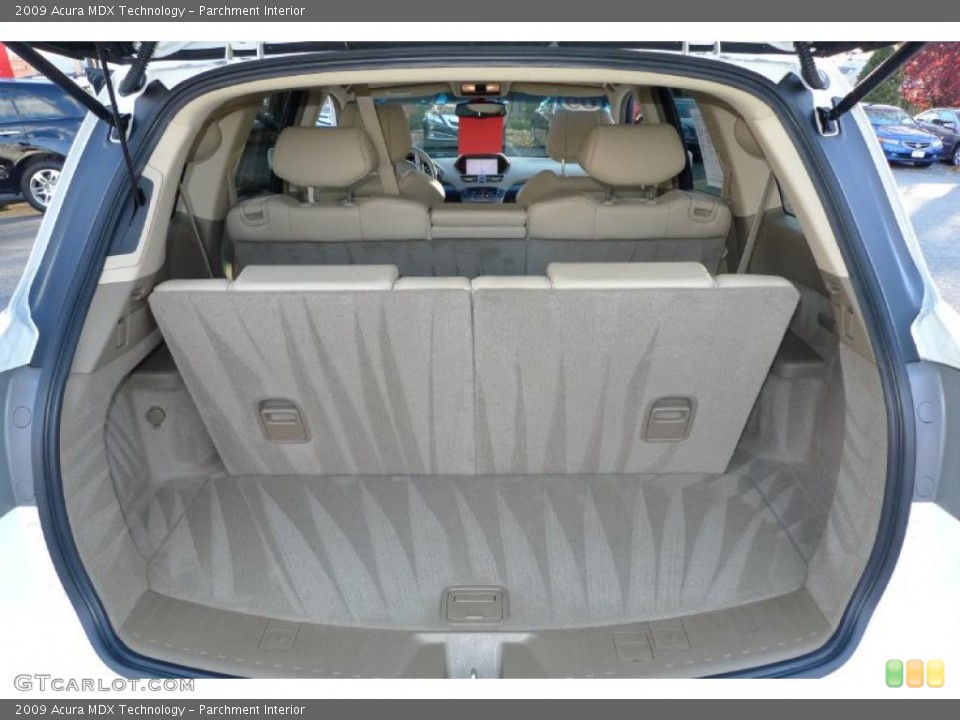 Parchment Interior Trunk for the 2009 Acura MDX Technology #40186547