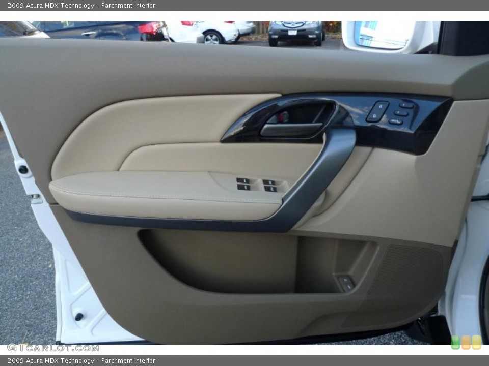Parchment Interior Door Panel for the 2009 Acura MDX Technology #40186587