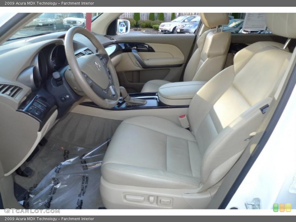 Parchment Interior Photo for the 2009 Acura MDX Technology #40186623