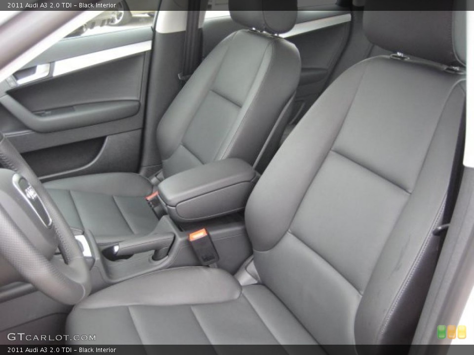 Black Interior Photo for the 2011 Audi A3 2.0 TDI #40187839