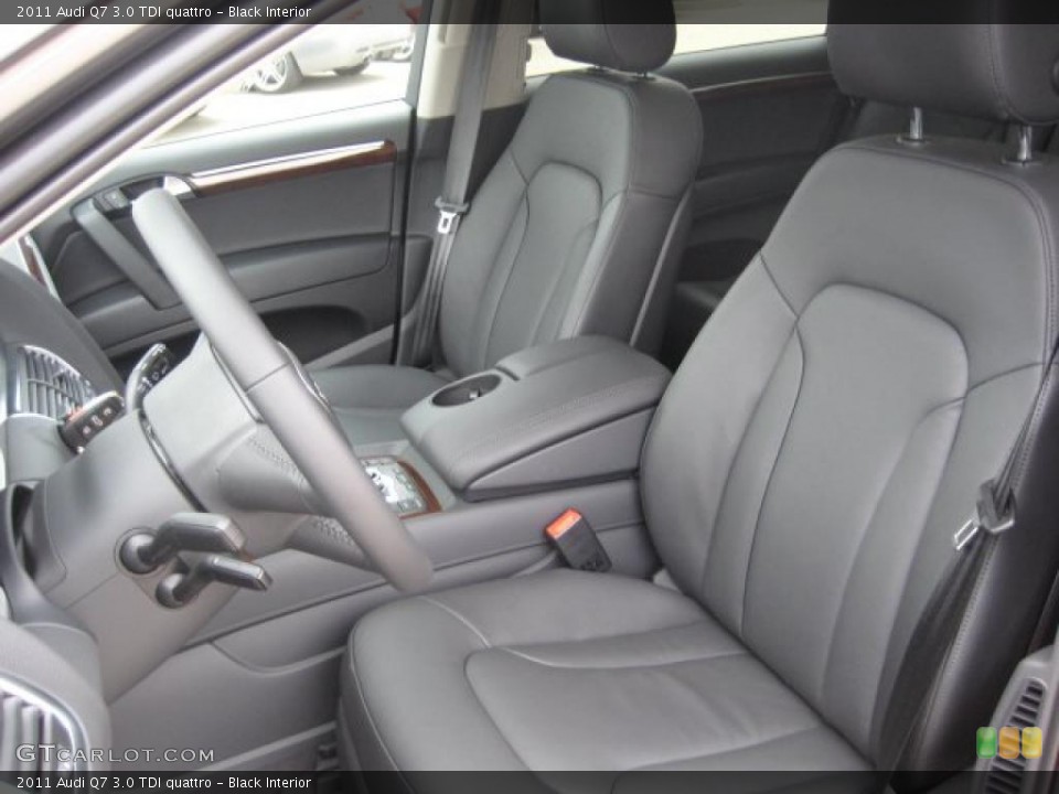 Black Interior Photo for the 2011 Audi Q7 3.0 TDI quattro #40187999