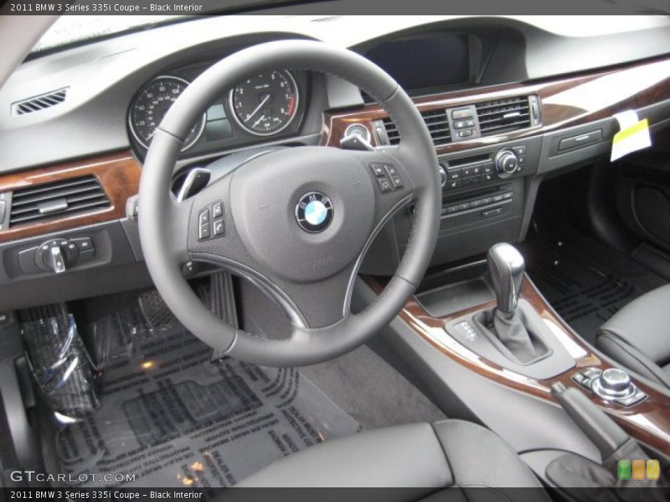 Black Interior Prime Interior for the 2011 BMW 3 Series 335i Coupe #40188135