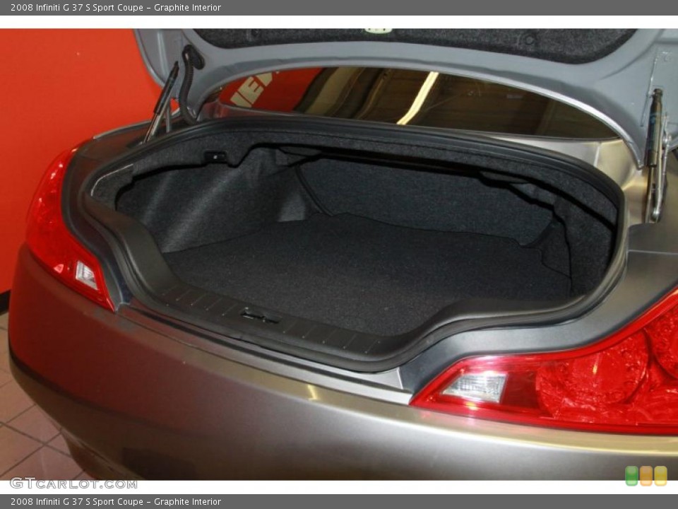 Graphite Interior Trunk for the 2008 Infiniti G 37 S Sport Coupe #40188635
