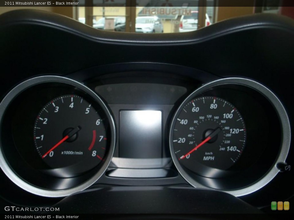 Black Interior Gauges for the 2011 Mitsubishi Lancer ES #40188835