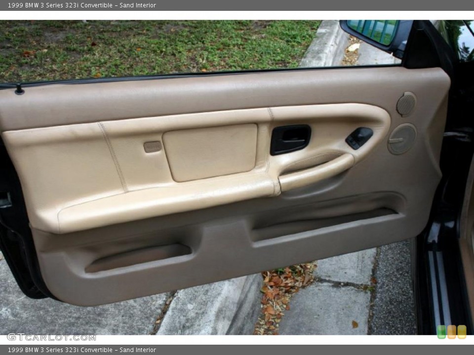 Sand Interior Door Panel for the 1999 BMW 3 Series 323i Convertible #40189155
