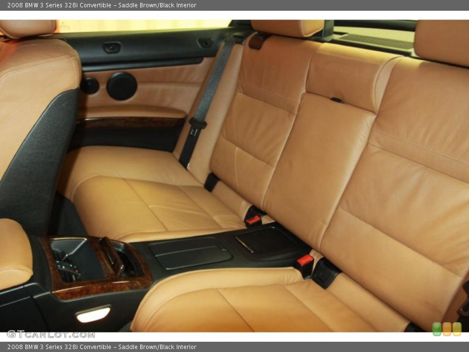 Saddle Brown/Black Interior Photo for the 2008 BMW 3 Series 328i Convertible #40189227