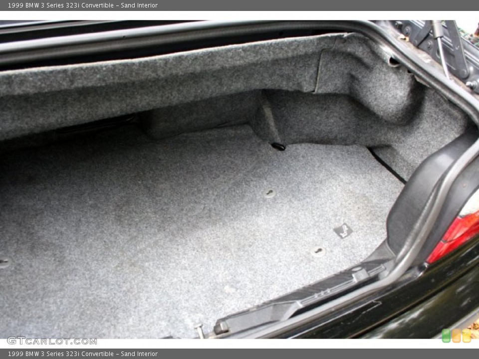 Sand Interior Trunk for the 1999 BMW 3 Series 323i Convertible #40189839