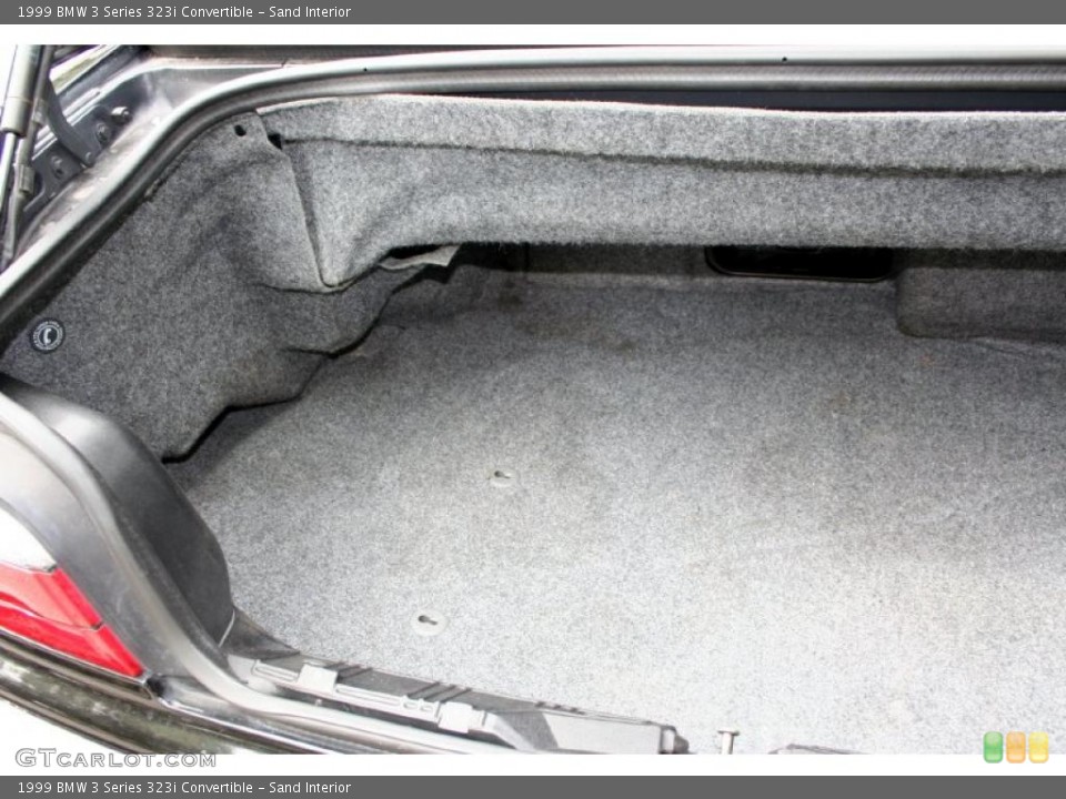 Sand Interior Trunk for the 1999 BMW 3 Series 323i Convertible #40189855