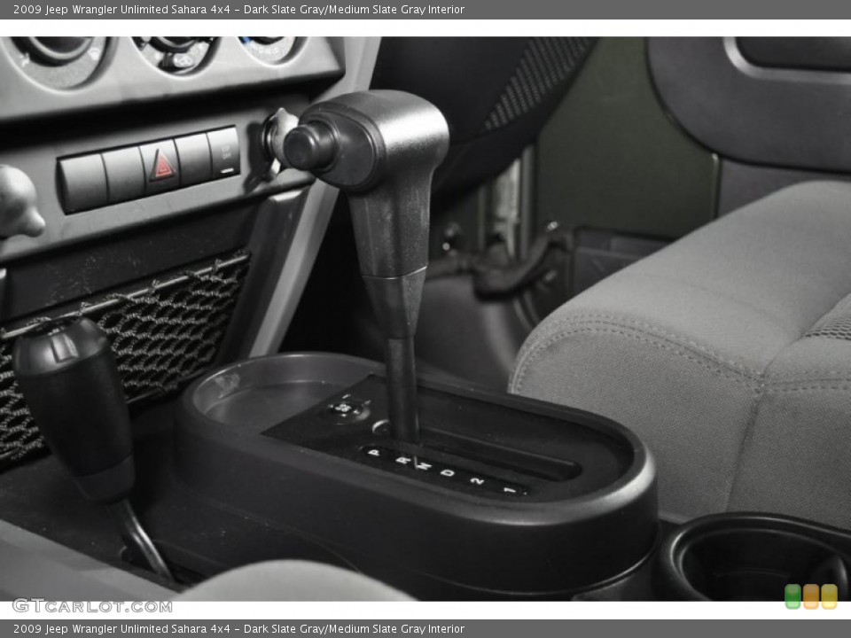 Dark Slate Gray/Medium Slate Gray Interior Transmission for the 2009 Jeep Wrangler Unlimited Sahara 4x4 #40190051