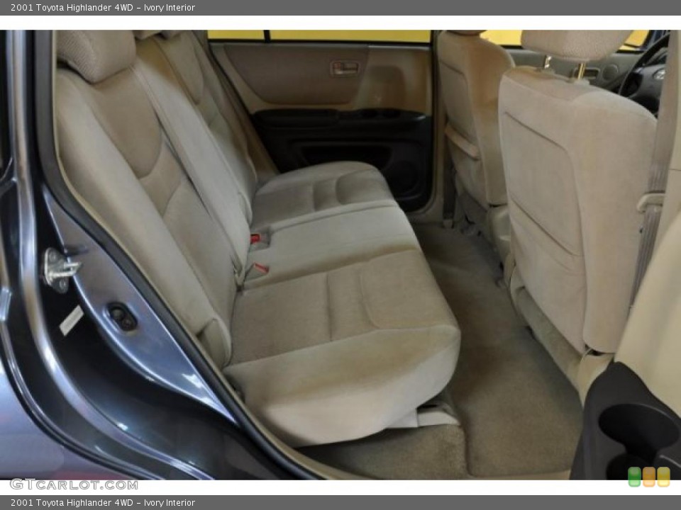 Ivory Interior Photo for the 2001 Toyota Highlander 4WD #40190331