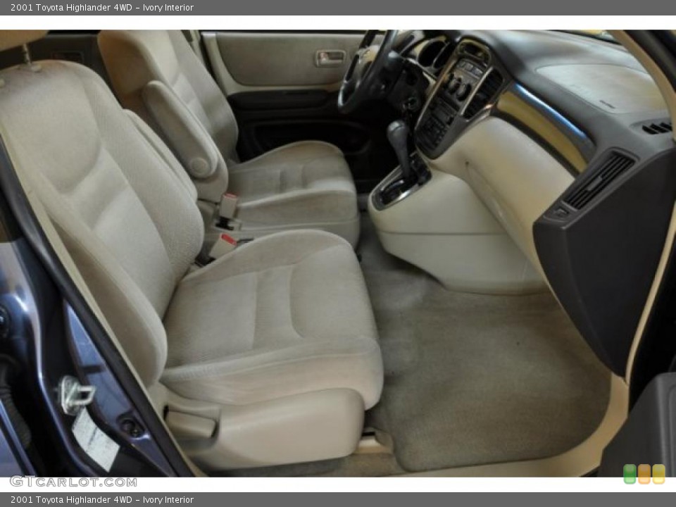 Ivory Interior Photo for the 2001 Toyota Highlander 4WD #40190347