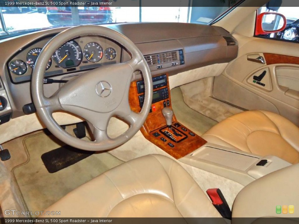 Java Interior Prime Interior for the 1999 Mercedes-Benz SL 500 Sport Roadster #40191035