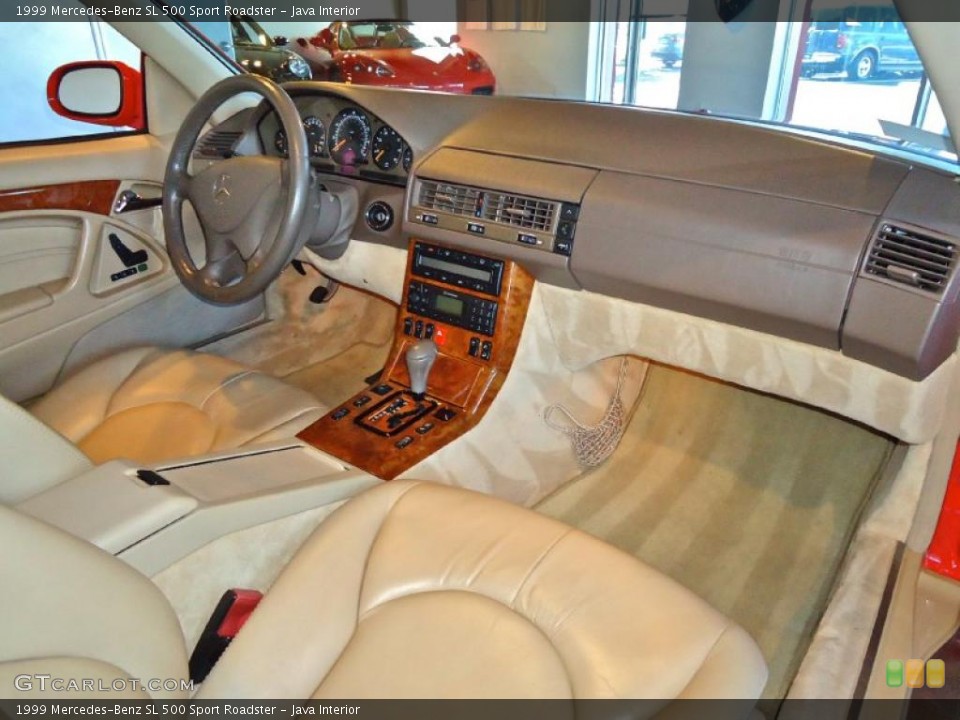 Java Interior Dashboard for the 1999 Mercedes-Benz SL 500 Sport Roadster #40191427