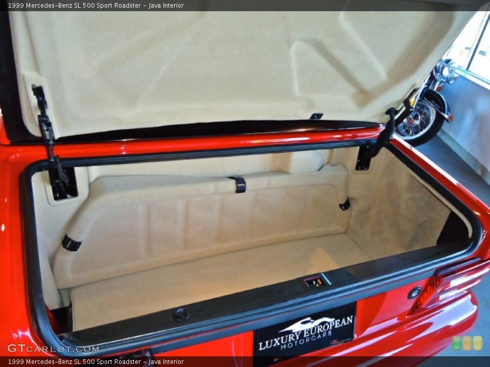 Java Interior Trunk for the 1999 Mercedes-Benz SL 500 Sport Roadster #40191507