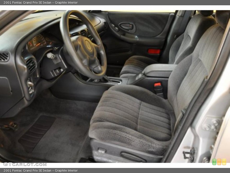 Graphite Interior Photo for the 2001 Pontiac Grand Prix SE Sedan #40191563